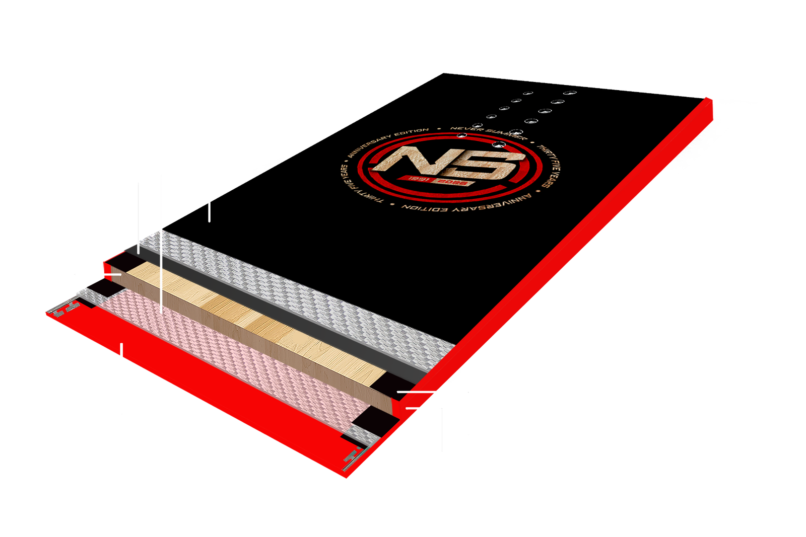 Thirty5 Board Cross Section